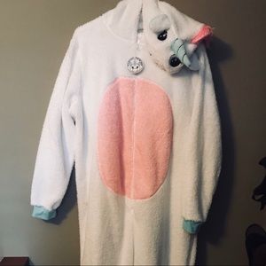 Unicorn onesie 2X